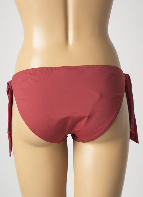 Bas de maillot de bain rouge LIVIA pour femme