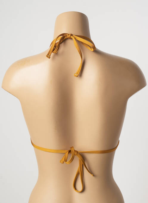 Haut de maillot de bain jaune KIWI pour femme