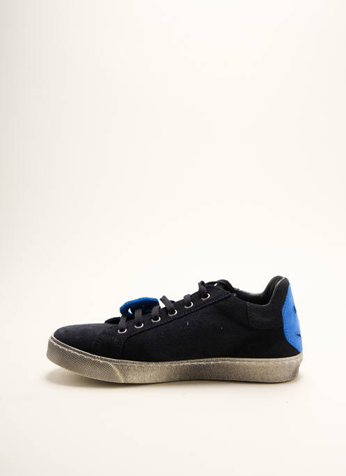 Baskets bout rond bout rond noir REQINS fille