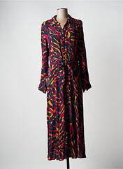 Robe longue rose SANDWICH pour femme seconde vue