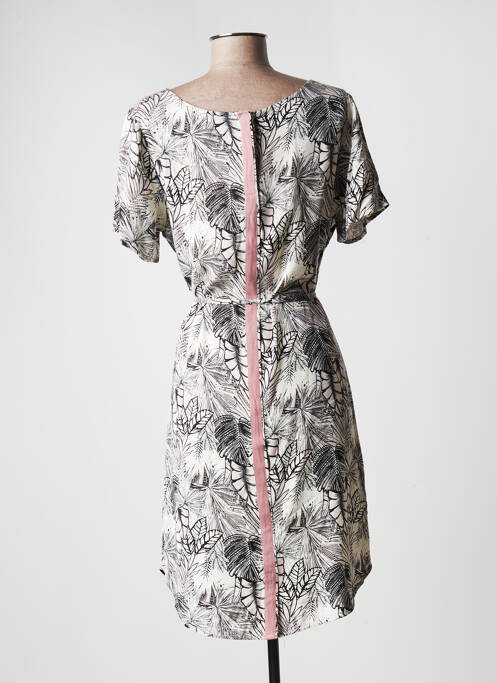 Robe mi-longue gris ANNA SCOTT pour femme