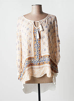 Tunique manches longues imprimé fantaisie beige BETTY & CO femme