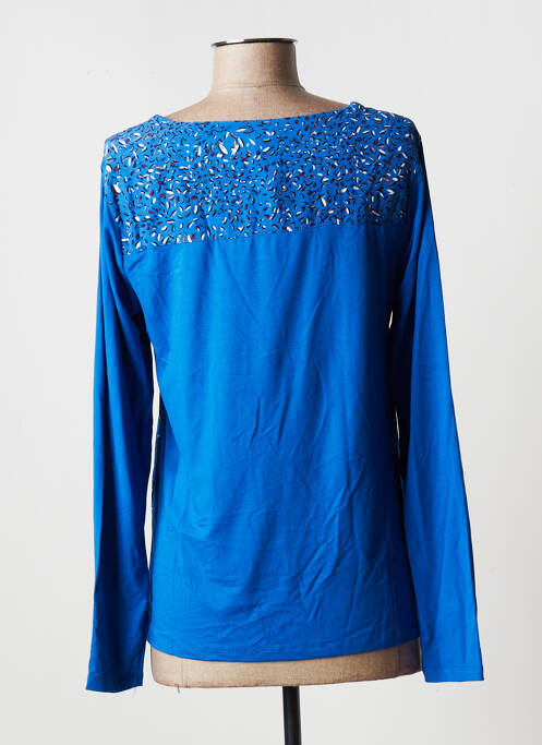 Top bleu SANDWICH pour femme