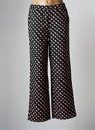 Pantalon large tissage crêpe vert COMPAÑIA FANTASTICA femme