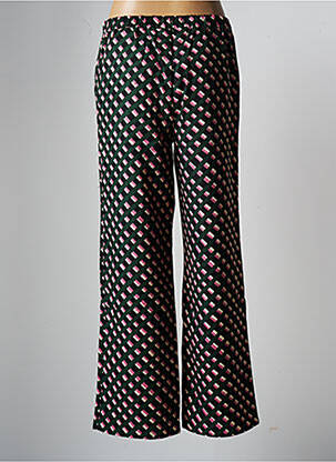 Pantalon large tissage crêpe vert COMPAÑIA FANTASTICA femme