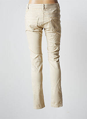 Pantalon slim taille basse taille basse beige ANNA SCOTT femme