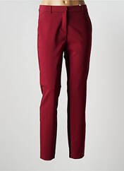 Pantalon chino rouge SANDWICH pour femme seconde vue