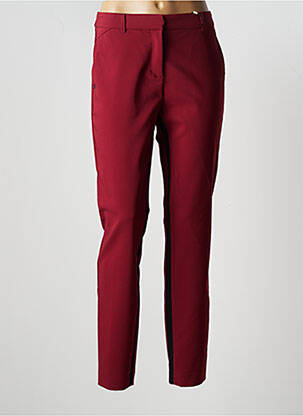 Pantalon chino rouge SANDWICH pour femme