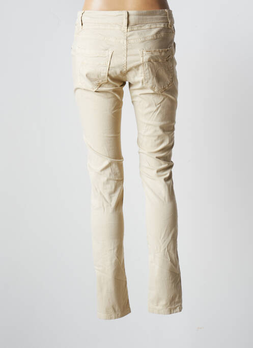 Pantalon slim beige ANNA SCOTT pour femme