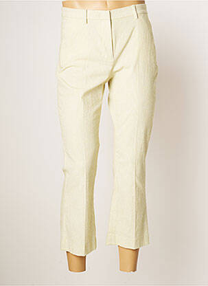 Pantalon 7/8 coupe cigarette vert RIVER WOODS femme