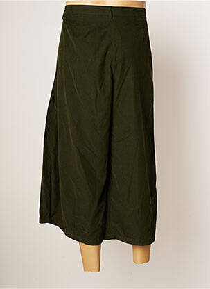 Pantacourt stretch taille normale vert MES SOEURS ET MOI femme