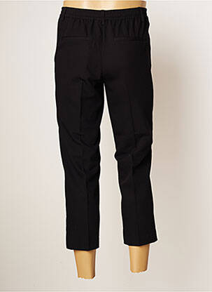 Pantacourt taille haute taille haute noir KAFFE femme