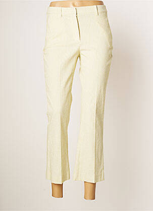 Pantalon 7/8 coupe cigarette taille normale vert RIVER WOODS femme