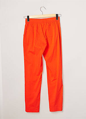 Pantalon 7/8 taille haute taille haute orange VILAGALLO femme