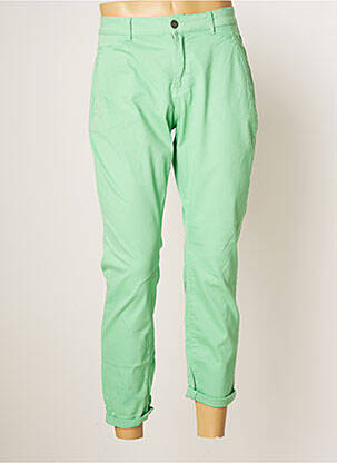 Pantalon slim vert SUMMUM pour femme