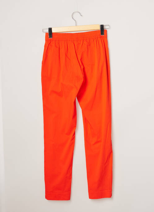 Pantalon 7/8 taille haute taille haute orange VILAGALLO femme