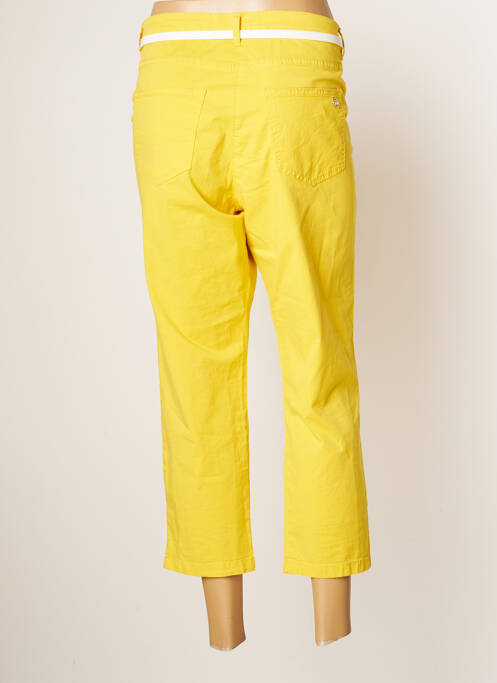 Pantacourt jaune BETTY BARCLAY pour femme