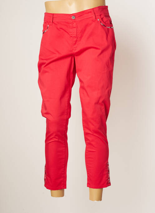 Pantalon 7/8 rouge COWEST pour femme