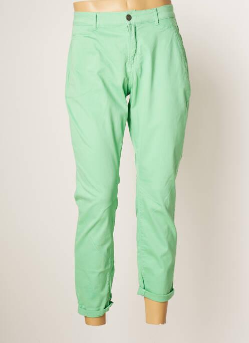 Pantalon slim vert SUMMUM pour femme