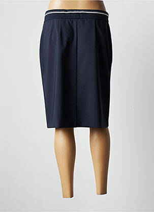 Jupe mi-longue stretch bleu BETTY BARCLAY femme