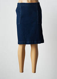 Jupe mi-longue fermeture zip latéral bleu SEASALT CORNWELL femme