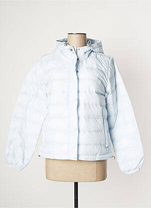 Doudoune manches longues a capuche bleu LEVI'S femme