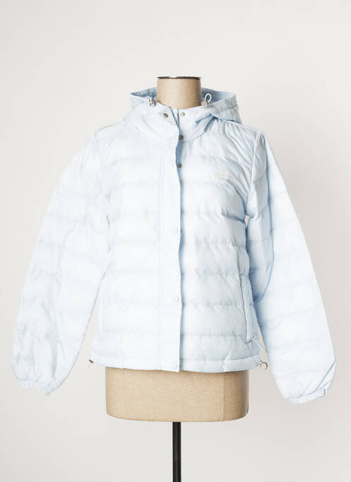 Doudoune poches a capuche bleu LEVIS femme