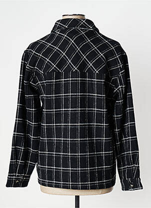 Veste casual coupe droite noir SPARKZ femme