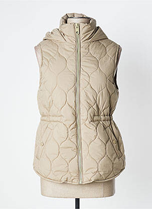 Doudoune poches a capuche vert CACHE CACHE femme
