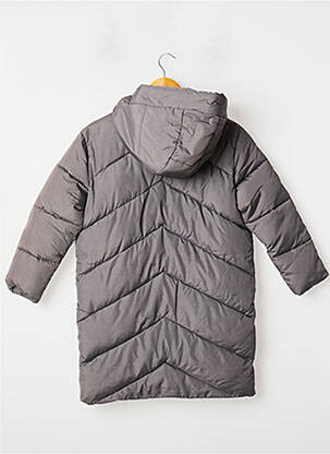 Doudoune manches longues a capuche gris LIBERTO femme