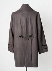 Manteau long marron THERMOLACTYL BY DAMART pour femme seconde vue