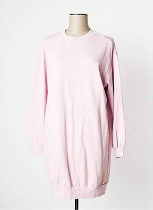 Robe mi-longue manches longues manches longues rose LEVI'S femme