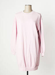 Robe mi-longue manches longues manches longues rose LEVIS femme