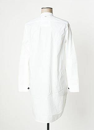 Robe courte manches longues manches longues blanc G STAR femme
