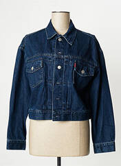 Veste en jean bleu LEVIS pour femme seconde vue