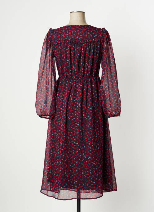 Robe mi-longue rouge BONOBO pour femme