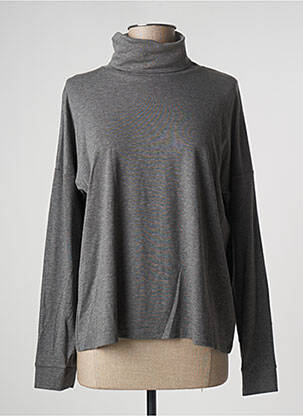 Sous-pull stretch manches longues gris PRINCESSE TAM-TAM femme