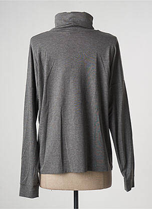 Sous-pull stretch manches longues gris PRINCESSE TAM-TAM femme