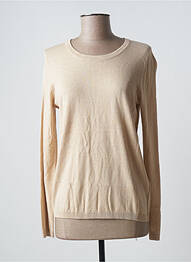 Pull coupe cintrée manches longues beige ESPRIT femme