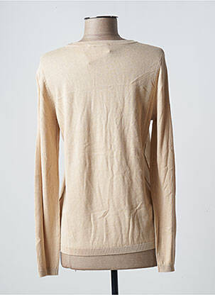 Pull coupe cintrée manches longues beige ESPRIT femme
