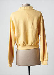 Sweat-shirt jaune CACHE CACHE pour femme seconde vue
