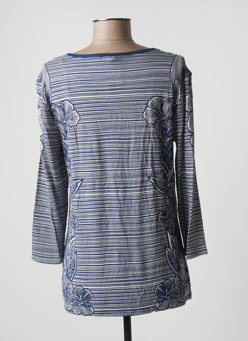 Top bleu DAMART pour femme