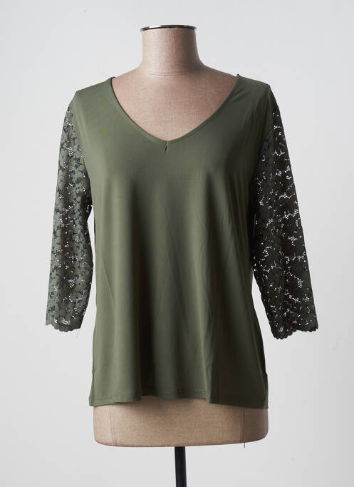 Top vert BLANCHEPORTE pour femme