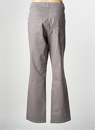 Pantalon droit stretch taille normale gris DAMART femme