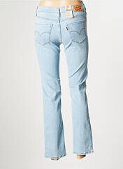 Jeans coupe droite bleu LEVIS pour femme seconde vue