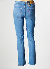Jeans coupe droite bleu LEVIS pour femme seconde vue