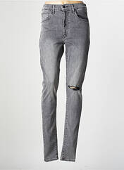 Jeans skinny gris LEVIS pour femme seconde vue