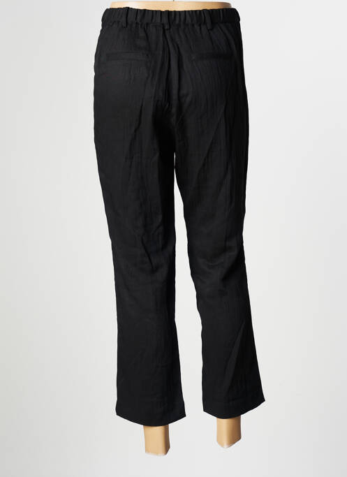 Pantalon 7/8 taille haute taille haute noir SPARKZ femme