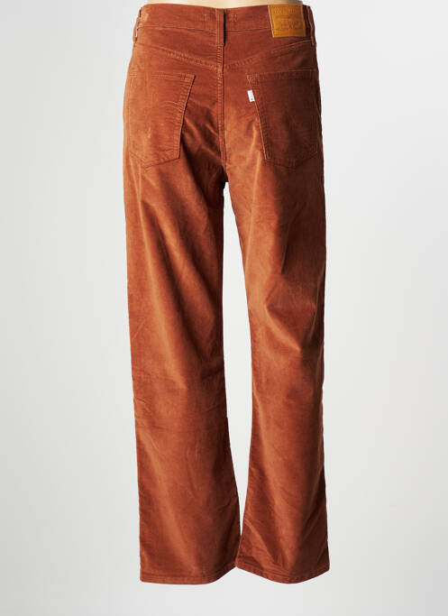 Pantalon droit marron LEVIS femme