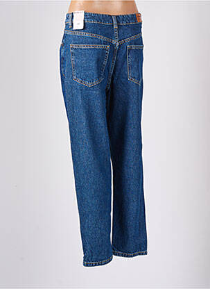 Jean coupe mom tissage brut taille haute bleu CACHE CACHE femme